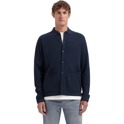 Dstrezzed Ds-timmy Vest Dk. Navy Size: S | Cardigans Outlet | Heren | Blauw