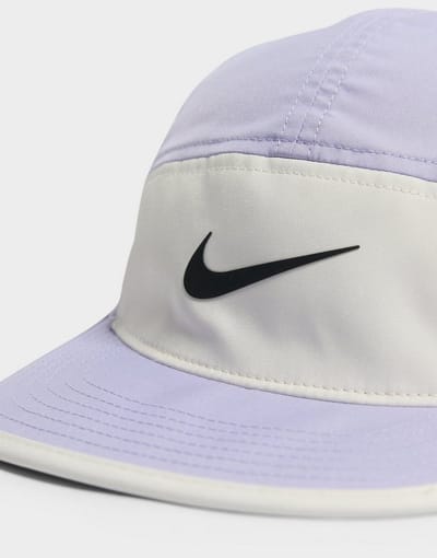 Nike Fly Dri-FIT ongestructureerde Swoosh - Pet - Maat L/XL - Lilac Ice/Phantom/Zwart / Paars Grijs - Dri-FIT - Lifestyle - Unisex Pet