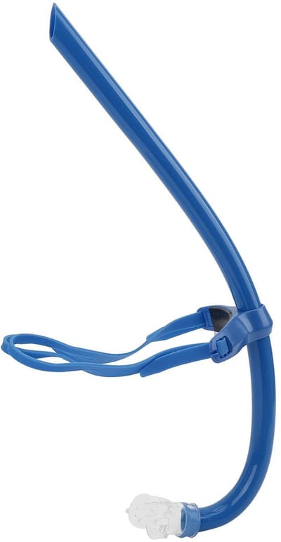SPHProducts - Zwemsnorkel Baanzwemmen - Snorkeluitrusting - Comfortabel Mondstuk - Blauw - Zwemtraining - Geschikt voor Zwembad, Open Water