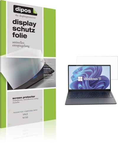 dipos – 2x Matte Beschermfolie geschikt voor VALE N150 | Krasbestendige & antireflecterende Screenprotector Ultra-Thin
