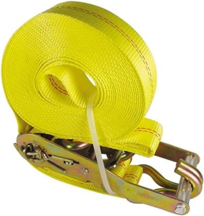 Robuuste Ratel Spanband met J-Haak voor Zware Belasting 2 Inch x 30 Voet