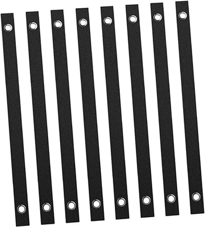 Boomriemen - Boomsteunen Nylon Riem - Bomen Vastzetten - Slijtvast Weerstandsvermogen - 40x2.5CM - Zwart