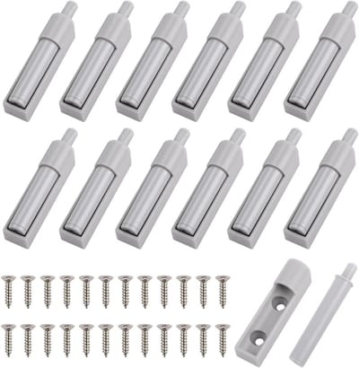 12 stuks zachte sluiting deurdemper, meubeldeur dempers, kastdeuren dempers voor geruisloos sluiten en retrofitting