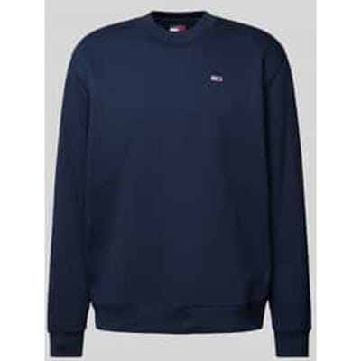 Sweatshirt met logostitching