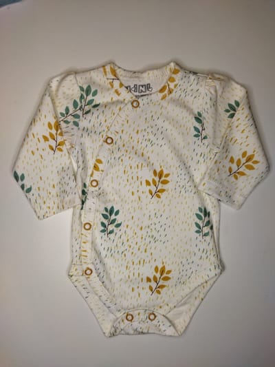 Nini - Rompertje Sanne - Omslagromper - Overslagromper - Maat 62 - 2 t/m 4 maanden