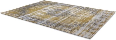 Lifa Living - Vloerkleed - Okergeel - Vintage - Oosters - Synthetisch Wol - 80 x 150 cm