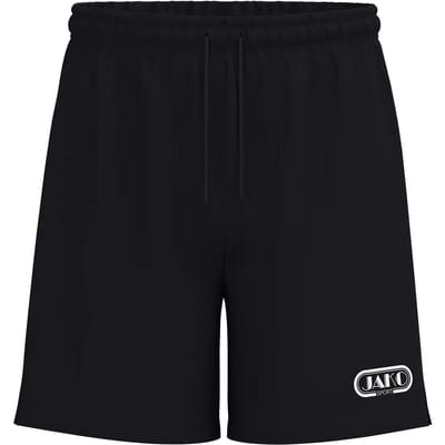 Jako Retro Short Heren - Zwart | Maat: S