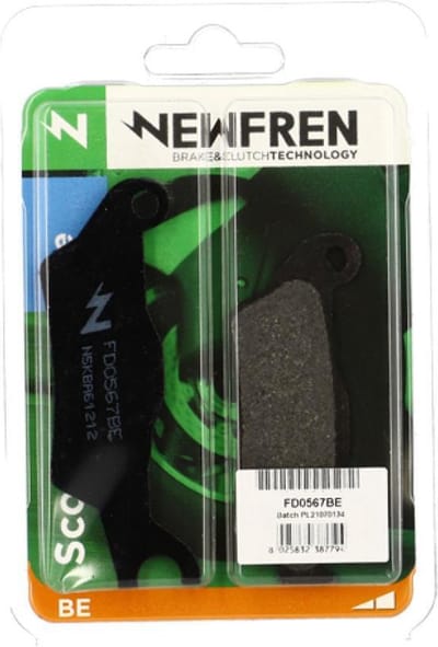 Plaquette de frein Newfren pour Scooter Aprilia 50 SR Motard Après 2018 Neuf