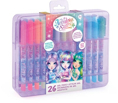 NEBULOUS STARS - 26 PACK GELPENNEN - tekenen en kleuren
