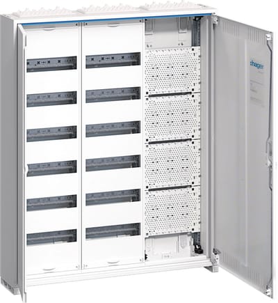 Hager FWB63K1 FWB63K1 Veldverdeler Opbouw (op muur) Aantal rijen: 12 Inhoud: 1 stuk(s)