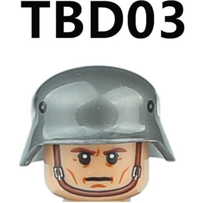 WOII Militaire Duitse Soldaten Figuren Bouwstenen Leger Infanterie Krijger Schutter Pantser Kanon Wapens Bakstenen Speelgoed Ideaal Voor Kinderen