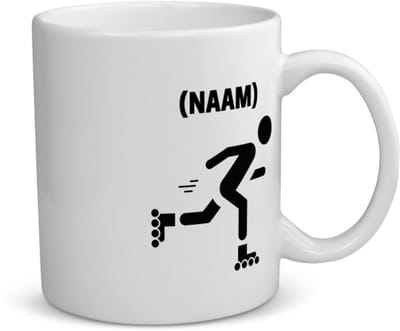 Akyol - skeeleren met eigen naam koffiemok - theemok - Sport - skeeleraars - skaten - 350 ML inhoud