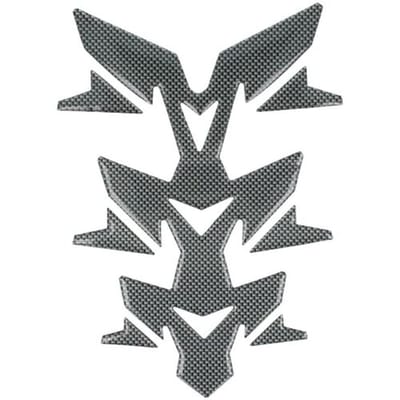 Brandstoftank sticker Tank-Pad OXFORD GEL SPINE INVADER carbon