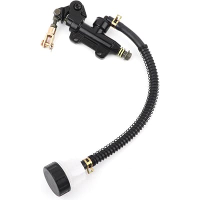 Réservoir de pompe de maître-cylindre hydraulique de frein arrière pliable pour Suzuki gray