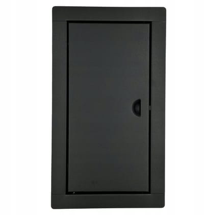 Metalen Inspectieluik Zwart 40x60 cm - Makkelijke Toegang & Strakke Afwerking