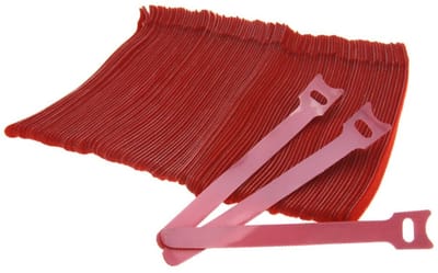 Dailygoods- Kabelbinders Herbruikbaar 100 Stuks - Verstelbaar - Klittenband - Nylon - 12mm x 160mm - Geschikt voor Organiseren
