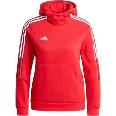 Adidas Tiro 21 Sweater Met Kap Kinderen - Rood | Maat: 116