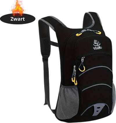 Livano Rugzak - Dames - Heren - Meisje - Jongens - Backpack - Outdoor - Zwart