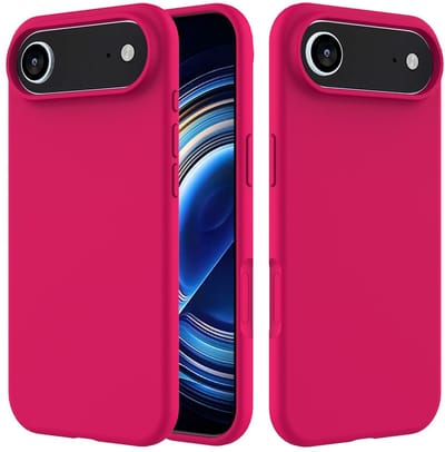 Coverup Hoesje - Geschikt voor iPhone Air Hoesje - Coverup Liquid Colour Back Cover - Fuchsia Rose