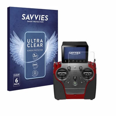 Savvies - Screenprotector voor PowerBox Systems Atom - Folie Beschermfolie transparant 6 Stuks