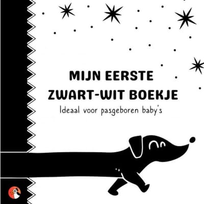 Mijn Eerste Zwart-Wit Baby Boekje - Koekoek Kinderboek