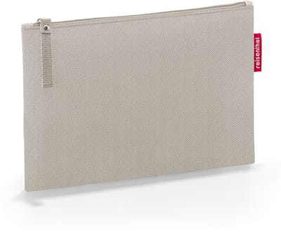 Reisenthel Case 1 Make-Up/Pennen Etui - 0,25L - Herringbone Zand