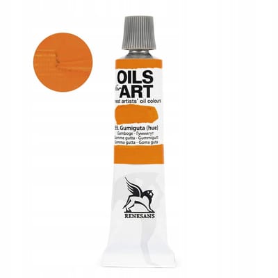 Olieverf Olej voor Kunst 20ml - 55 Gumiguta (Oranje)