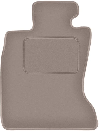 Beige bestuurdersmat voor: BMW 7 F01 sedan (2008-2015)