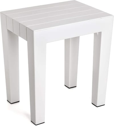 Krukje - Zitje - Buiten Zitten - BPA-Vrij Polypropyleen - 38 x 29 x 41 cm - Wit