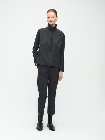 Dolche Vita Top Technical Jersey | Dark Grey - Dark Grey / XXS