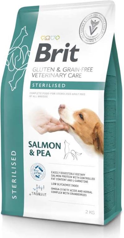 Brit Veterinary Diet Dog - Gluten & Grain free - Sterilised - 2 kg