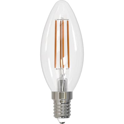 Arcchio LED lamp, E14, C35, 2,2 W, kaarsvormig, 2.700 K