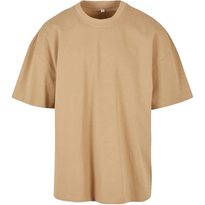 Build Your Brand - Ultra Heavy Cotton Box T-Shirt - U. Beige maat XS