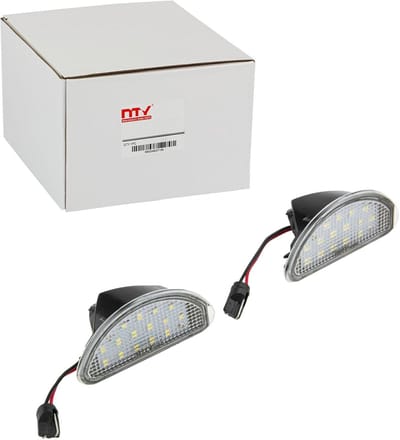 Kentekenverlichting met fitting voor achterlicht