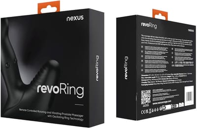 Nexus REVO Ring Prostaat Vibrator - Bi-directioneel Roterend - Op-en-neer Bewegende Ring - 6 Vibratiemodi - Perineum Stimulatie - Afstandsbediening - Waterproof - USB Oplaadbaar - Siliconen - Draadloos