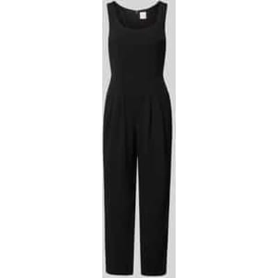 Calvin Klein Scuba Crepe Jumpsuit Black Maat: S | Jumpsuits Outlet | Dames | Zwart