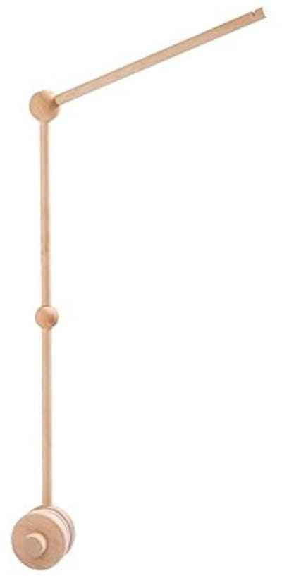 Core® Piekstof - Sluierstang Verstelbaar - Piekstok klamboe Eenvoudig Installeren - Beige - ‎39cm x 10cm x 8cm