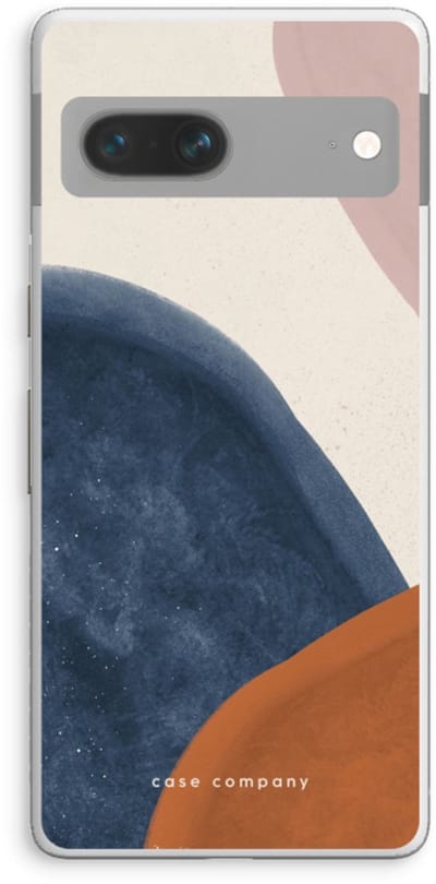 Case Company® - Hoesje geschikt voor Google Pixel 7 hoesje - Geo #1 - Soft Cover Telefoonhoesje - Bescherming aan alle Kanten en Schermrand