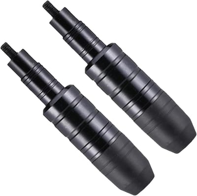 Frame sliders motor - Valbeugels motorfiets - Bescherming bij val - Schokabsorberend aluminium - 8 mm bouten - Zwart