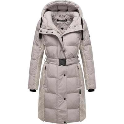 Navahoo dames wintermantel Funkelteddy – stijlvol, warm & modern