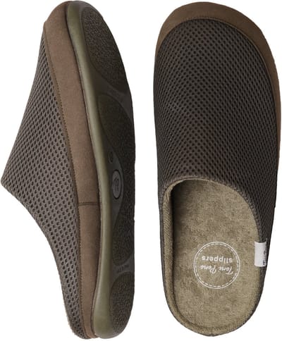 Herenslippers van mesh | NIUE-GC