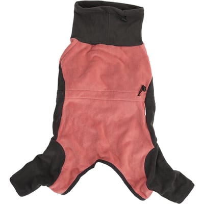 Hond Jas Hond Jas Elastisch Polyester Hoge Hals 4-Potig Hond Winterkleding met Verstelbare Gesp S(for 2-4kg) black