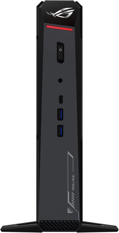 ASUS ROG NUC RNUC15JNK9X489A2 - Mini-PC - Intel Core Ultra 9 275HX - NVIDIA GeForce RTX 5070 - 32 GB DDR5 - 1 TB SSD - Wi-Fi 7 - Windows 11 Home - Zwart