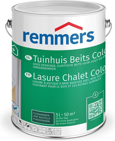 Remmers Tuinhuis Beits Color 5L Flessengroen