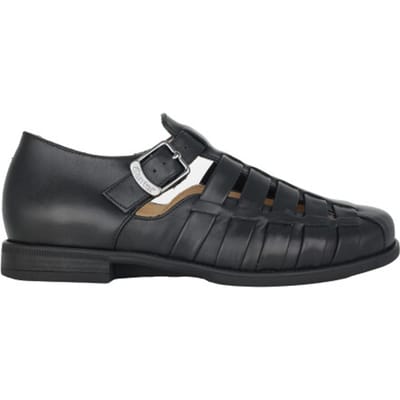 Ganter Greg - heren sandaal - Zwart - maat 41 (EU) 7.5 (UK)