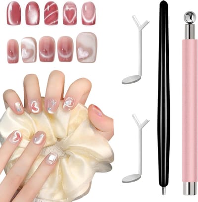 Cat Eye Magnet Set - Nail Art Pen - Nagels Ontwerpen - 4 Delig