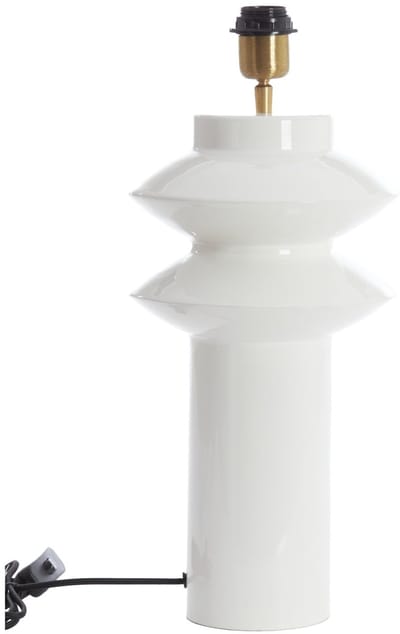Light & Living Tafellamp Petch - Wit - Ø22x40cm - Modern - Woonkamer - Slaapkamer