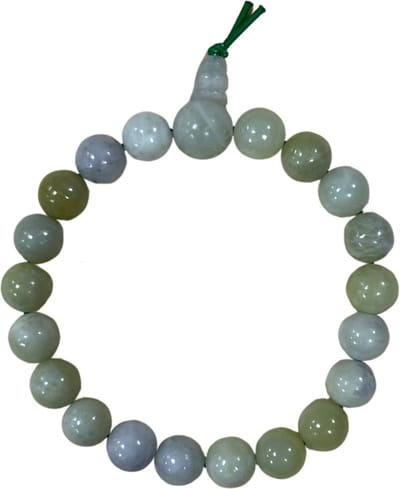 Jade Serpentijn powerbead armband