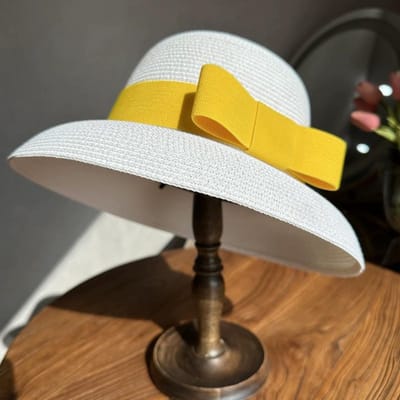 Zomerhoed Kleine Rand Hepburn Hoed Vintage Ontwerp Rand Strohoed Dames Meisjes Effen Kleur Strand Vakantie Grote Zon Gorras 55-58CM