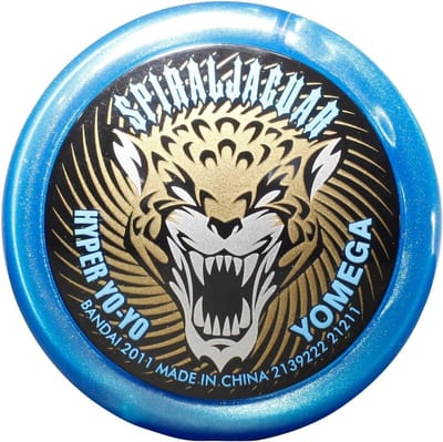 Yoyo Spiraal - Top Yoyo - Vaardigheid Trucs - Lange Draaitijd - 16 cm - Metallic Blauw